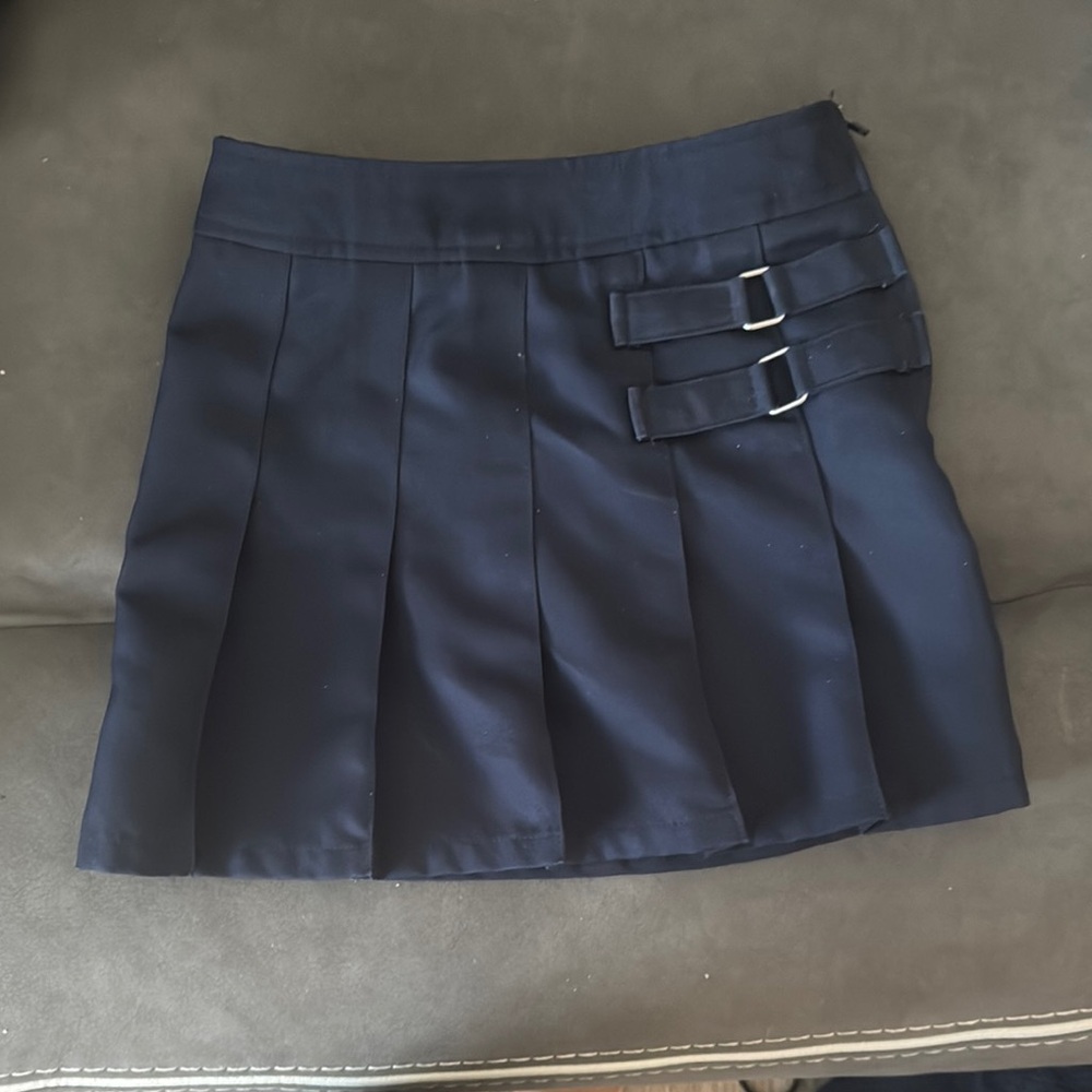 Kids Pleated Two-Tab Skort